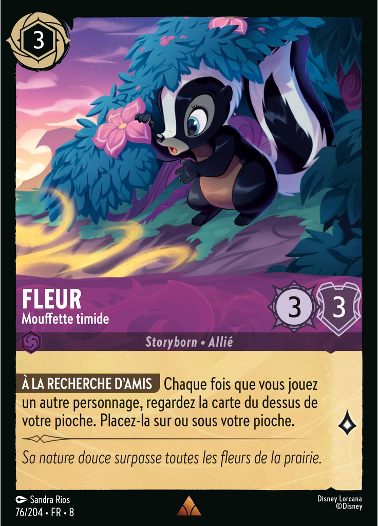 Flower - Shy Skunk (Foil)