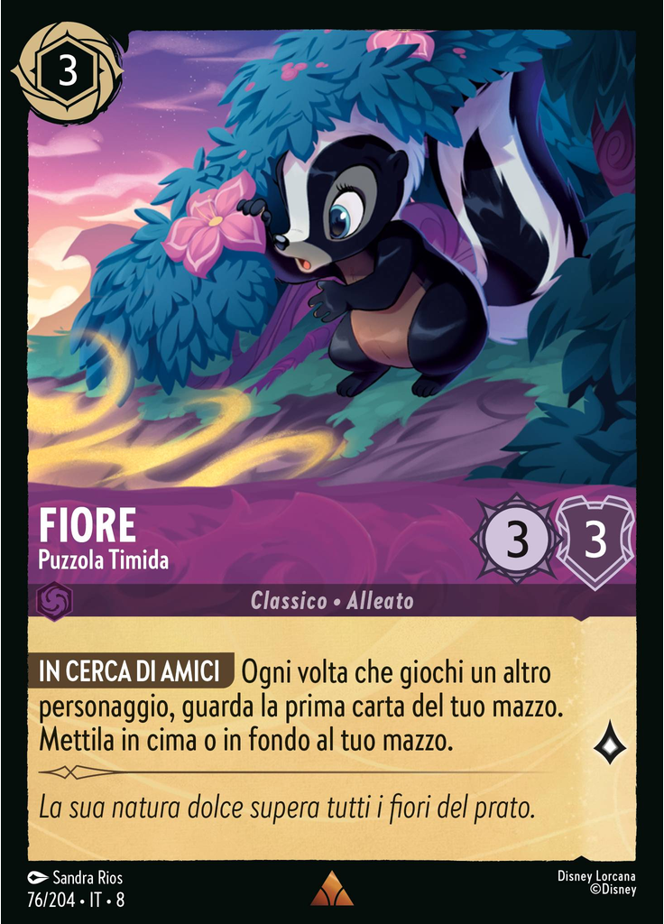 Flower - Shy Skunk