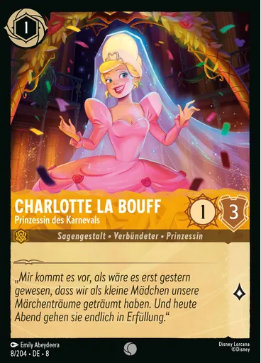 Charlotte La Bouff - Mardi Gras Princess