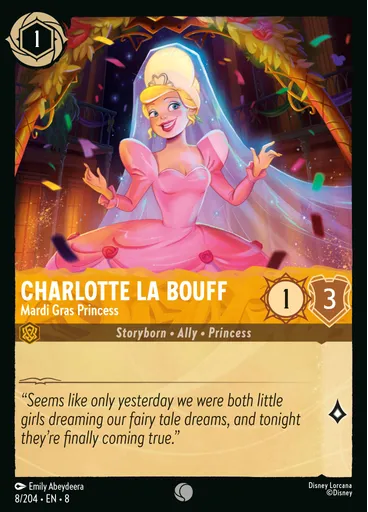 Charlotte La Bouff - Mardi Gras Princess