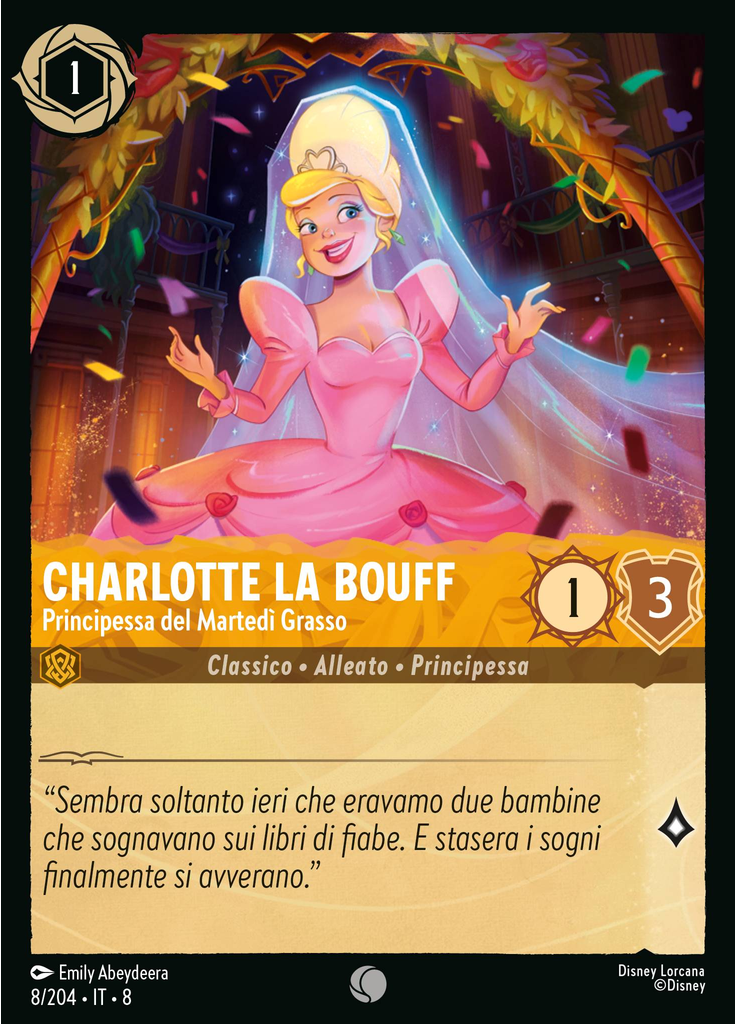 Charlotte La Bouff - Mardi Gras Princess