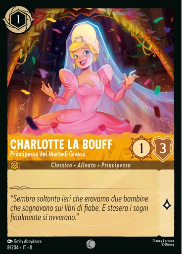 Charlotte La Bouff - Mardi Gras Princess
