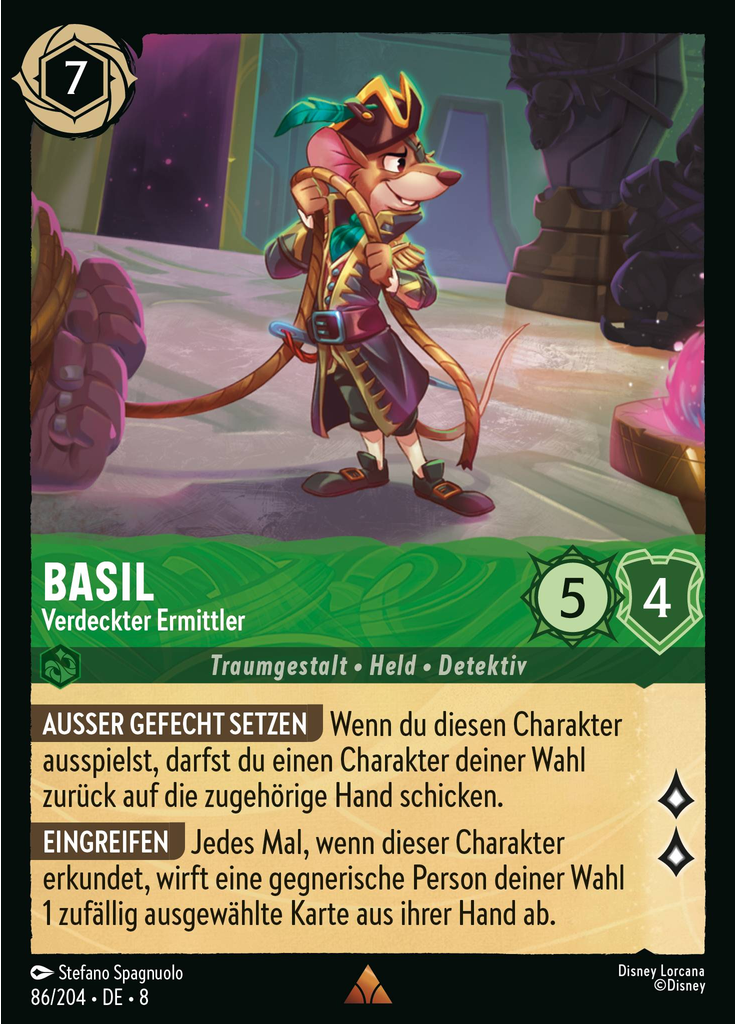 Basil - Undercover Detective (Foil)