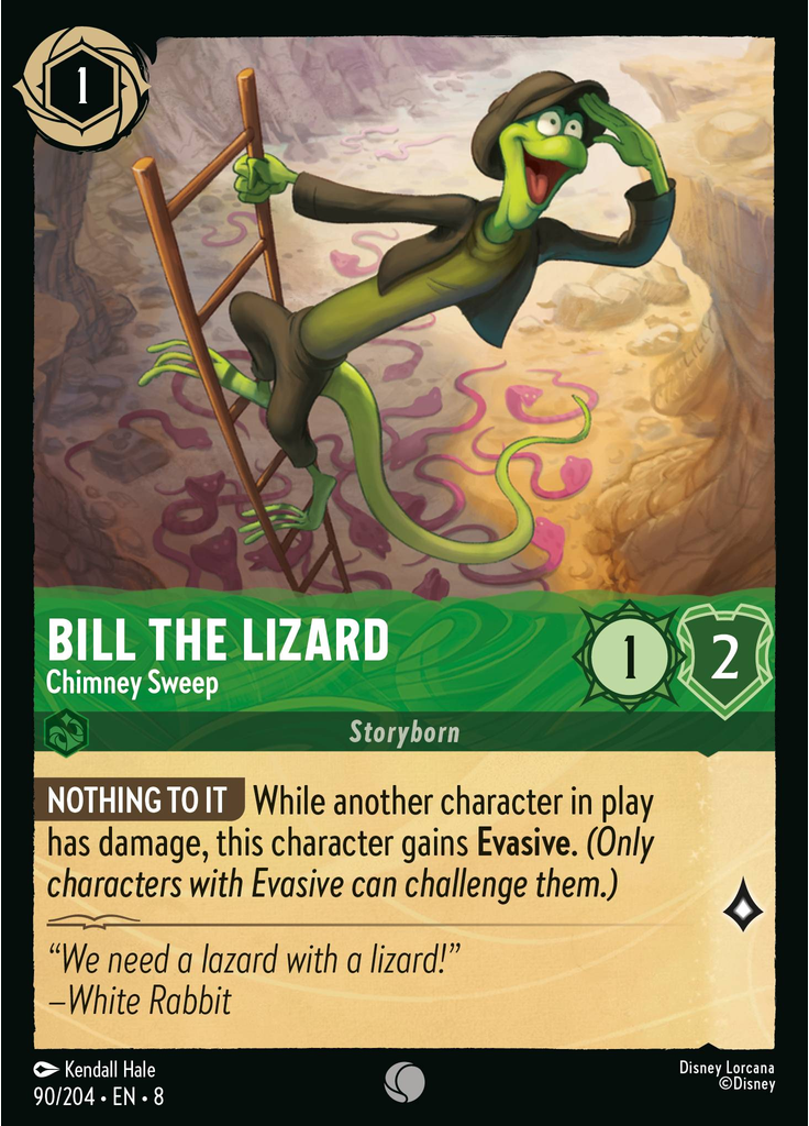 Bill the Lizard - Chimney Sweep (Foil)