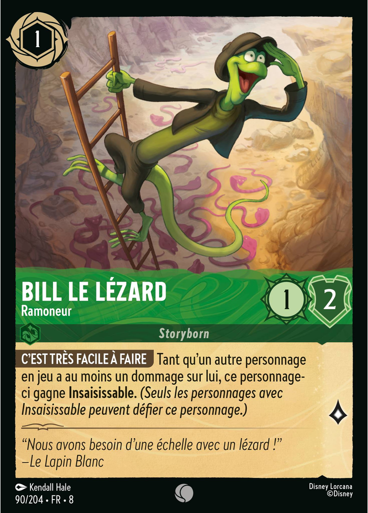 Bill the Lizard - Chimney Sweep (Foil)
