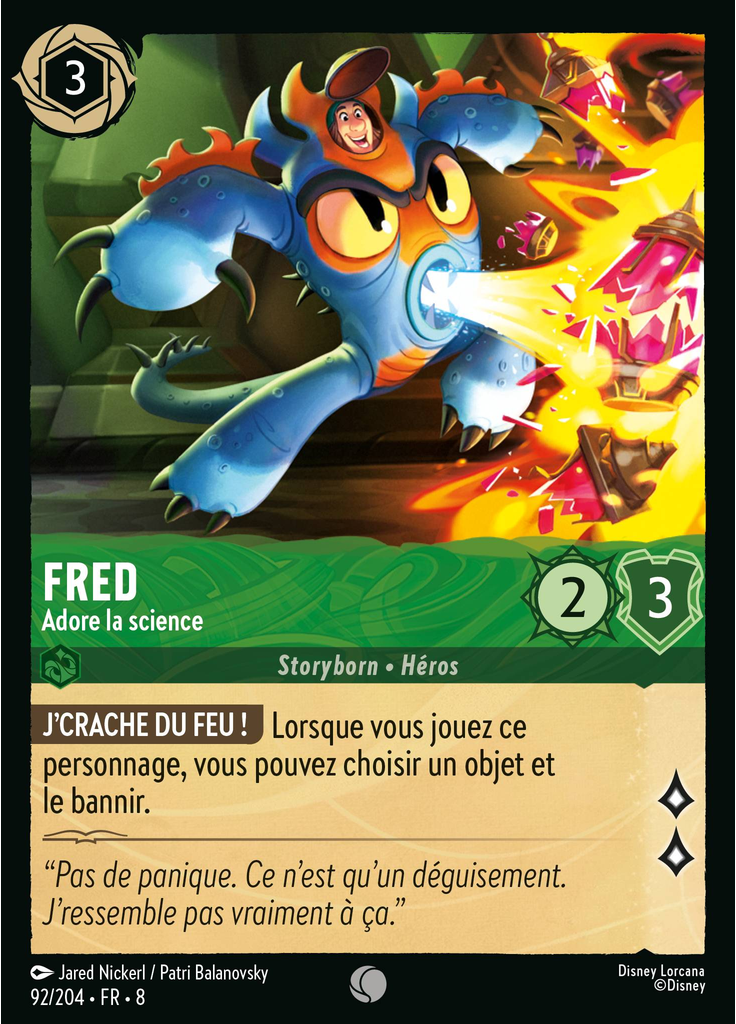 Fred - Major Science Enthusiast (Foil)