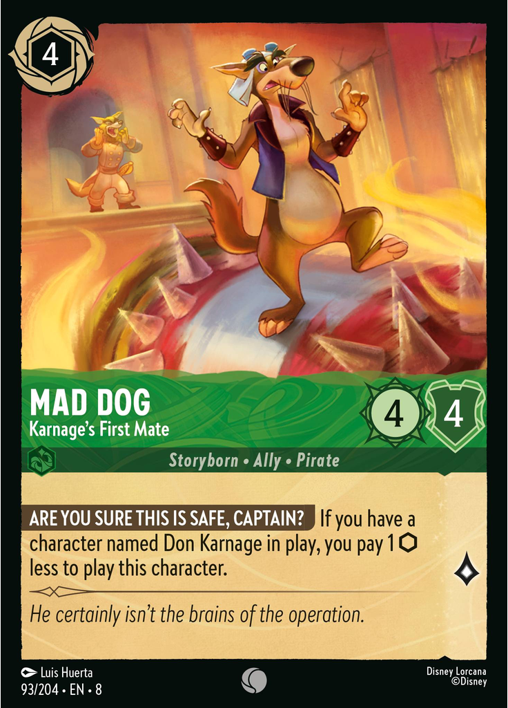Mad Dog - Karnage's First Mate (Foil)