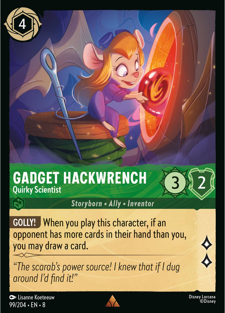 Gadget Hackwrench - Quirky Scientist (Foil)