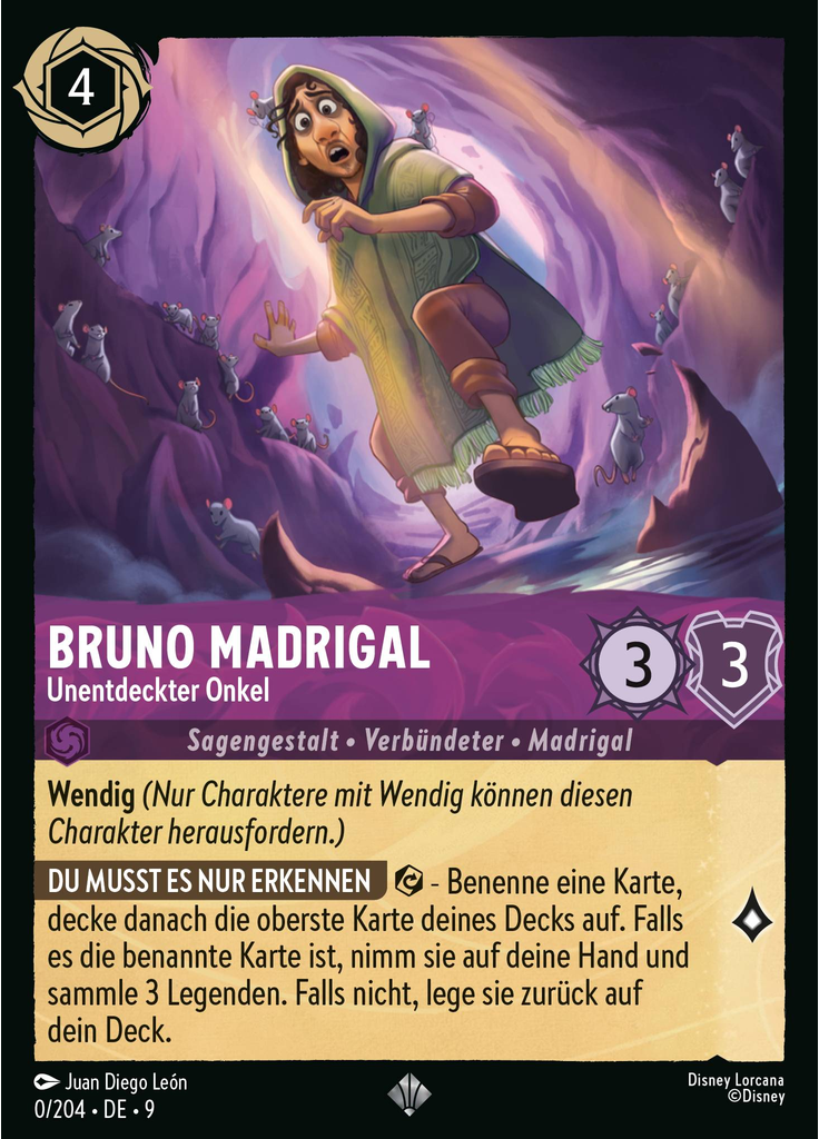 Bruno Madrigal - Undetected Uncle (Foil)