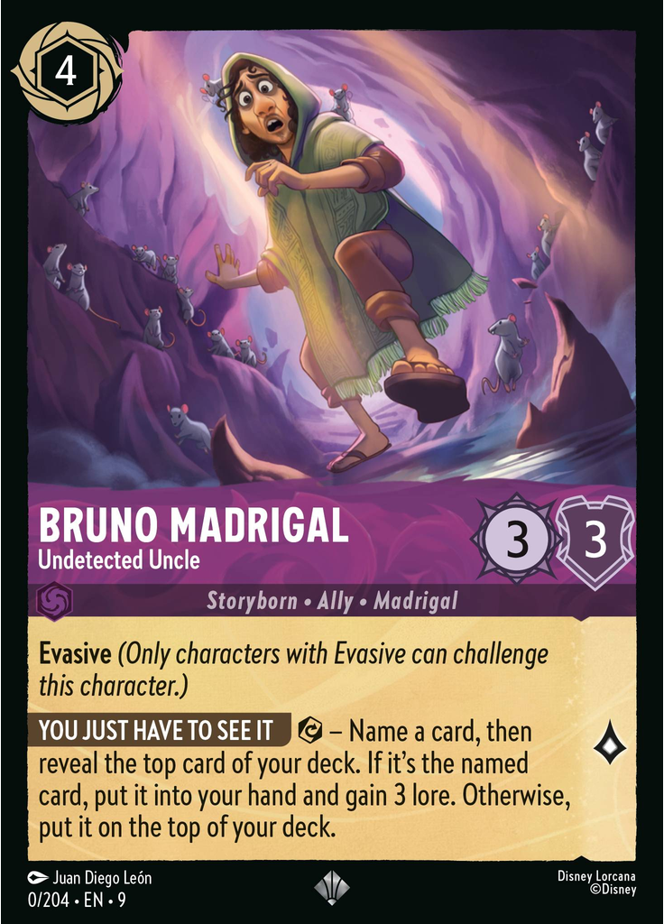 Bruno Madrigal - Undetected Uncle