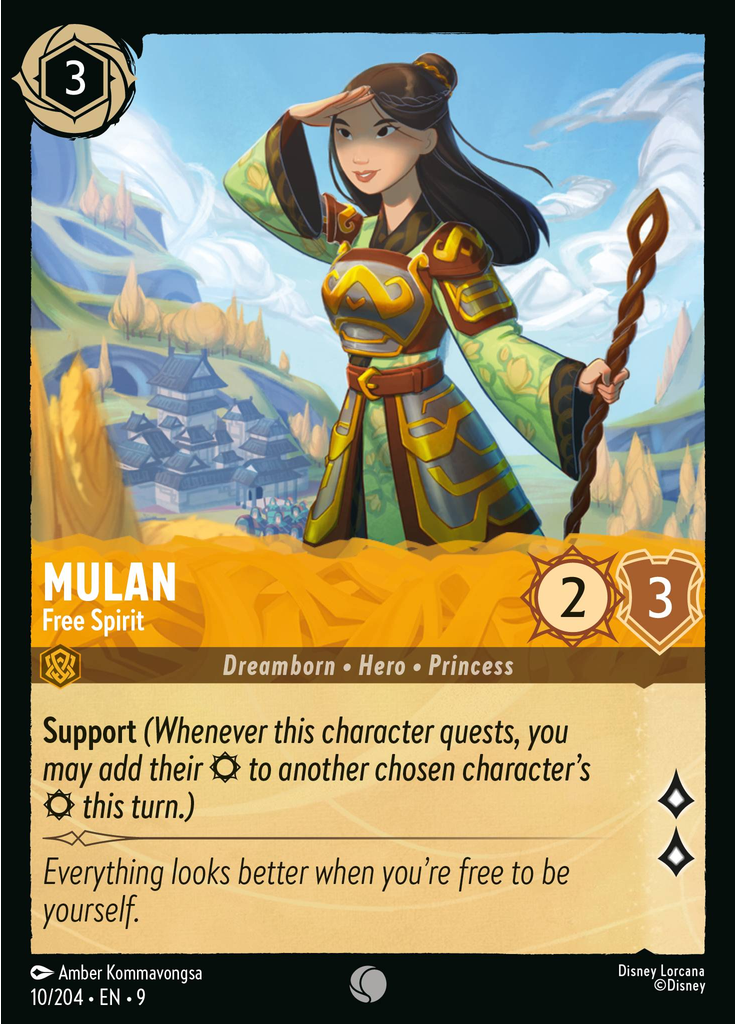 Mulan - Free Spirit (Foil)