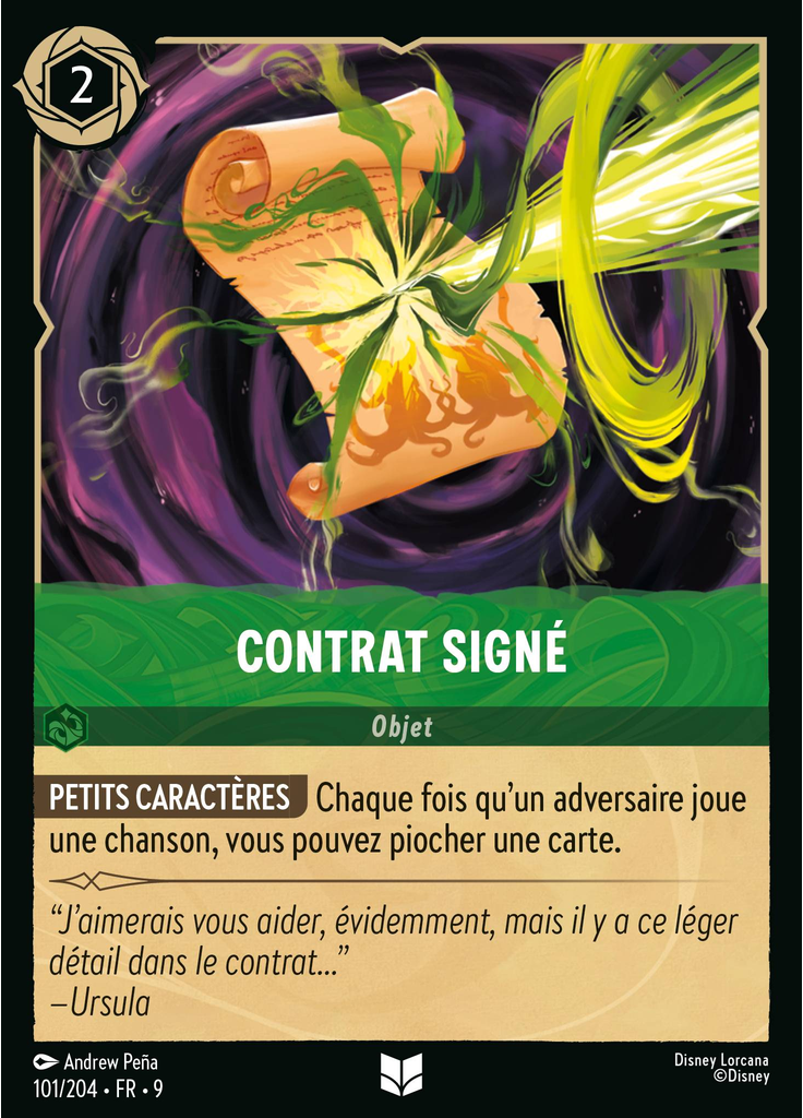 Signed Contract (Foil)