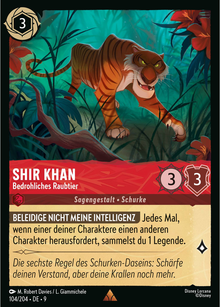 Shere Khan - Menacing Predator