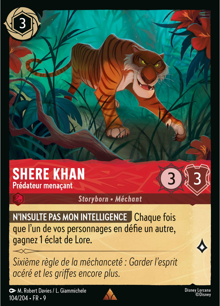 Shere Khan - Menacing Predator