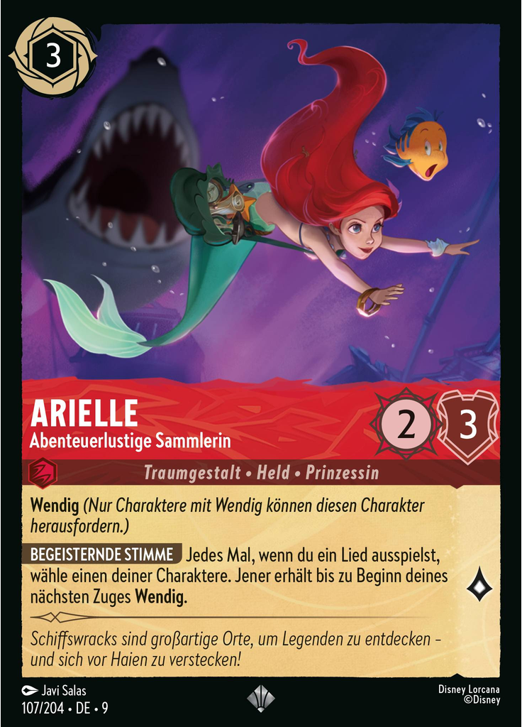 Ariel - Adventurous Collector (Foil)