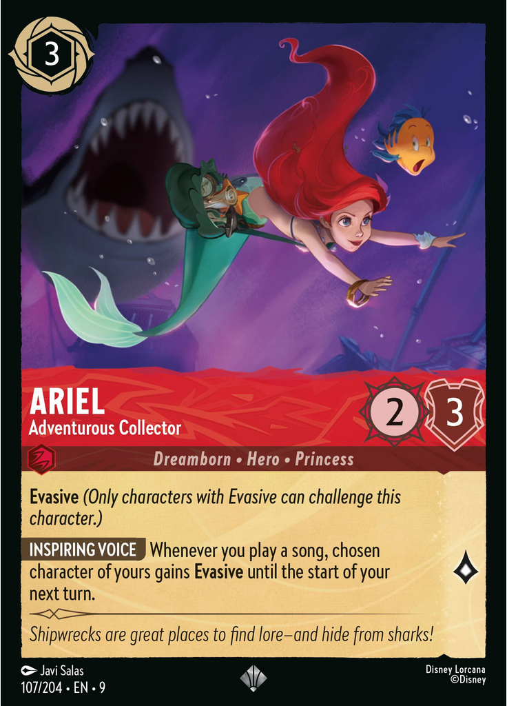 Ariel - Adventurous Collector (Foil)