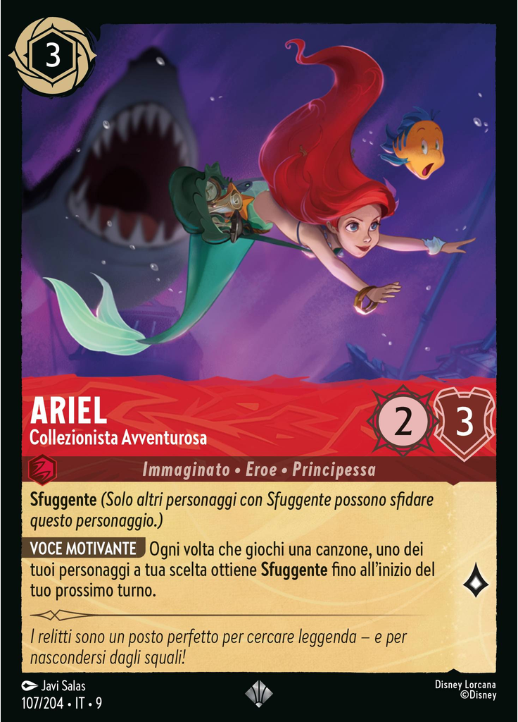 Ariel - Adventurous Collector (Foil)