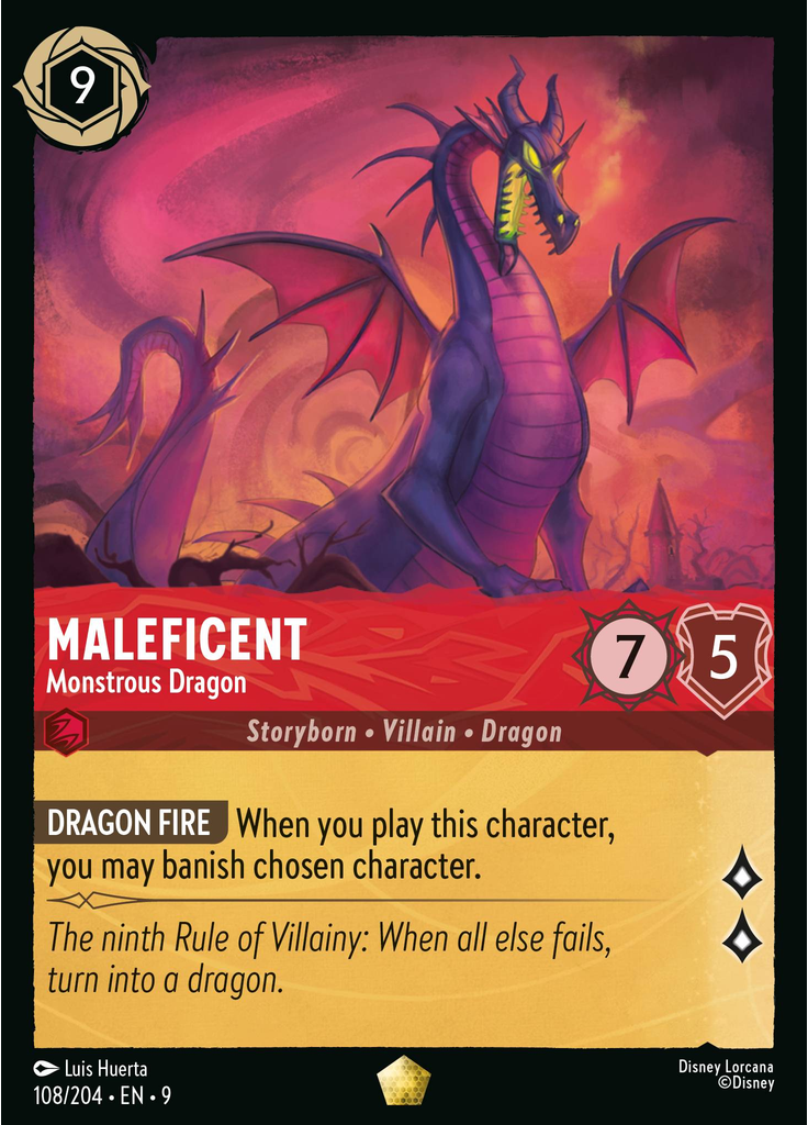 Maleficent - Monstrous Dragon (Foil)