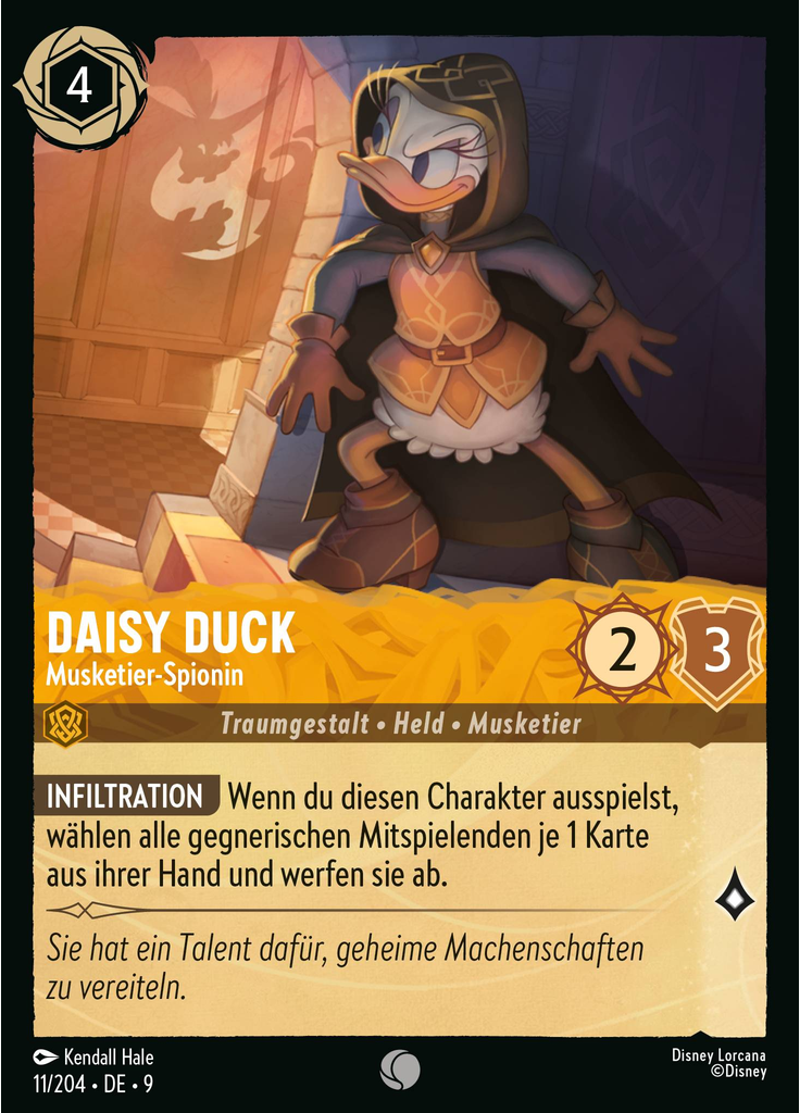 Daisy Duck - Musketeer Spy (Foil)