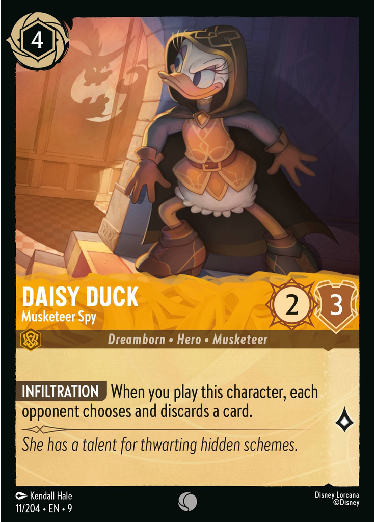 Daisy Duck - Musketeer Spy (Foil)