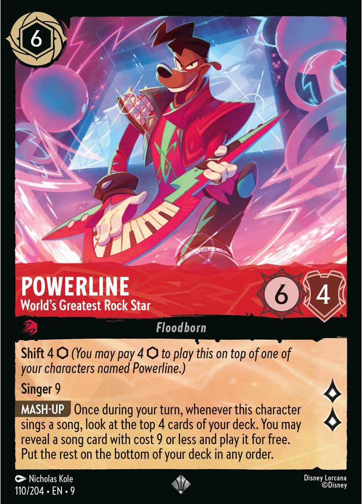 Powerline - World's Greatest Rock Star (Foil)