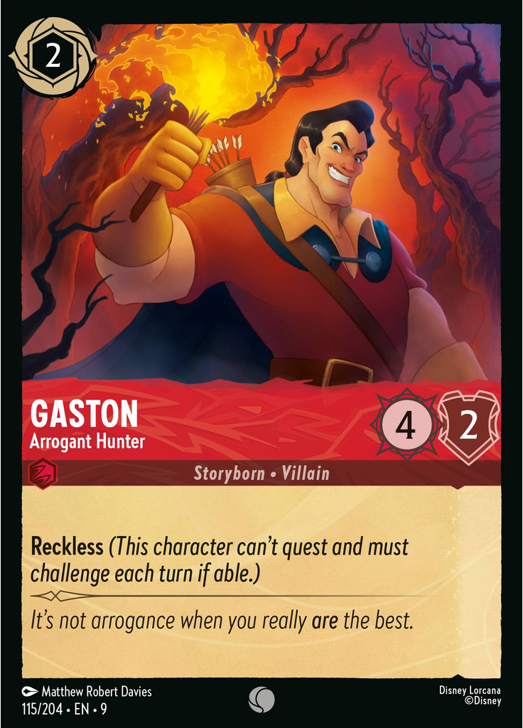 Gaston - Arrogant Hunter (Foil)