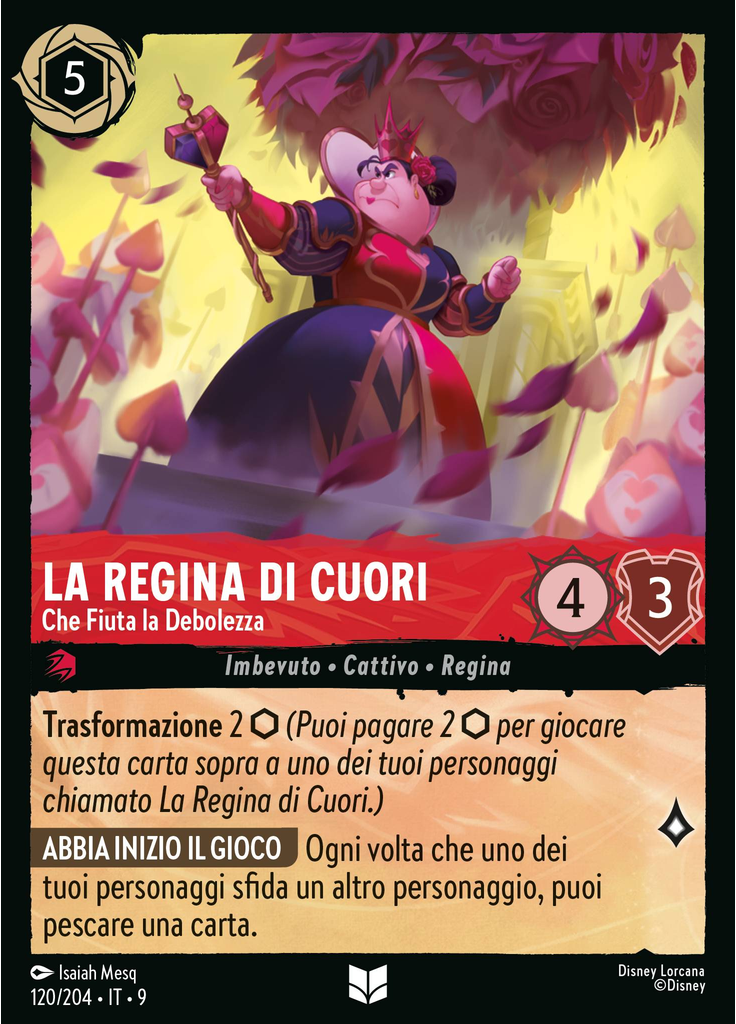 Queen of Hearts - Sensing Weakness