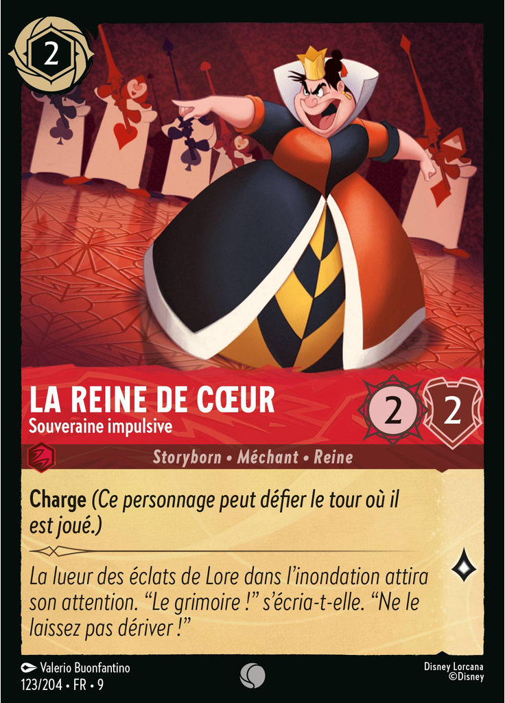 Queen of Hearts - Impulsive Ruler (Foil)
