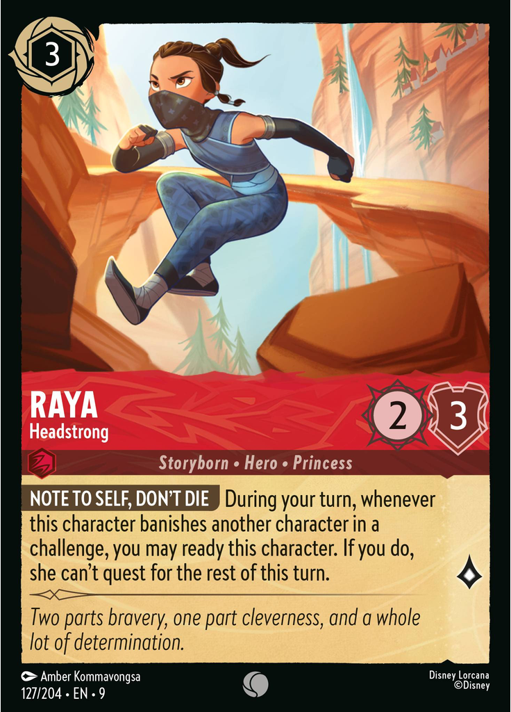 Raya - Headstrong (Foil)