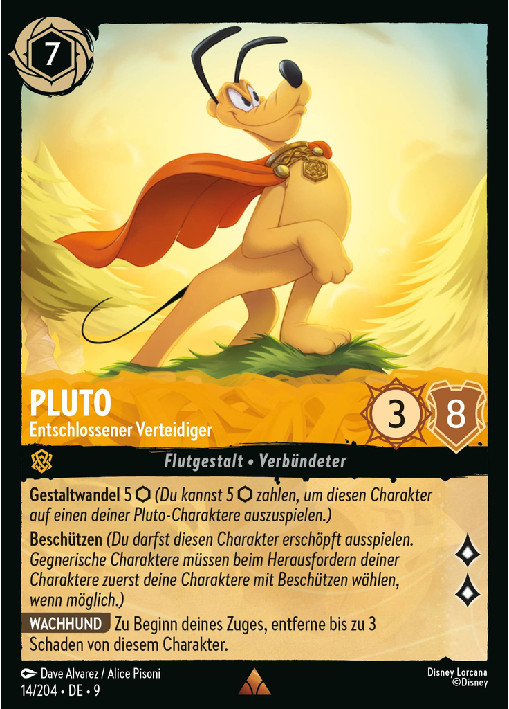 Pluto - Determined Defender (Foil)