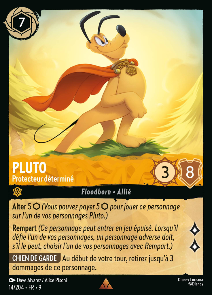 Pluto - Determined Defender (Foil)