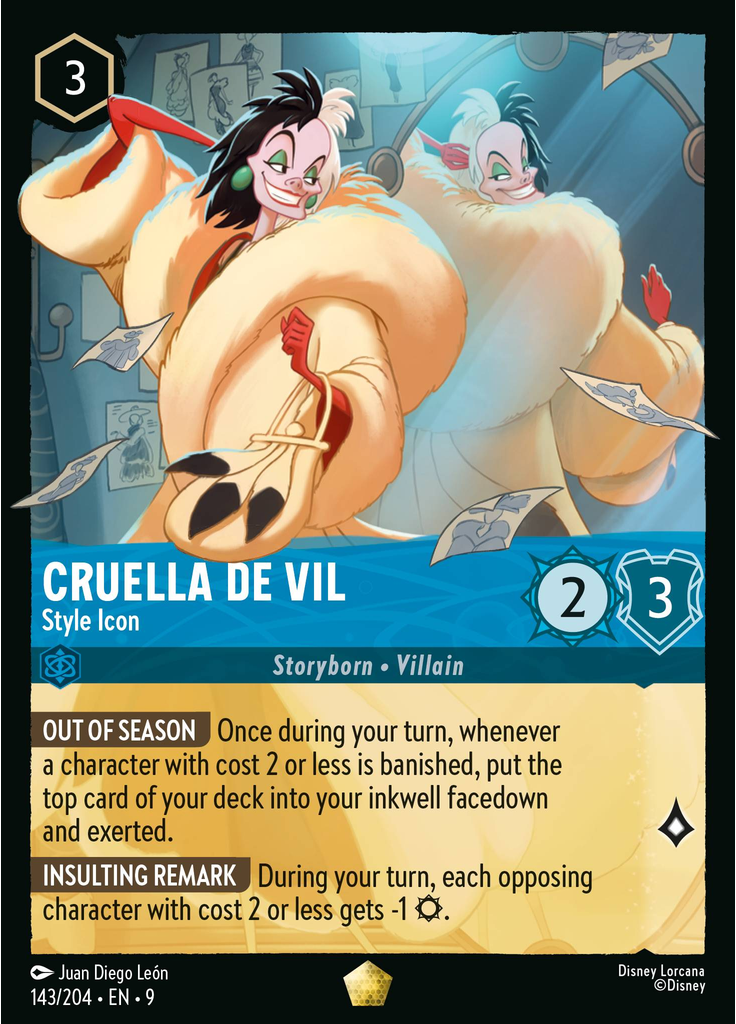 Cruella De Vil - Style Icon