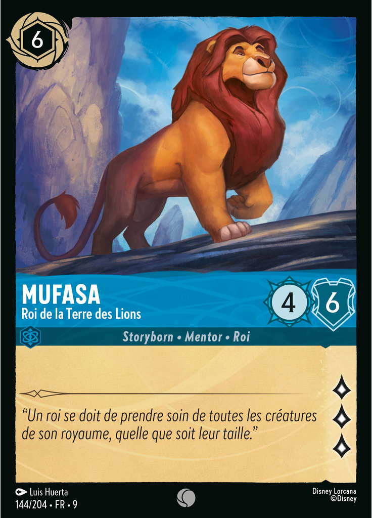Mufasa - King of the Pride Lands (Foil)