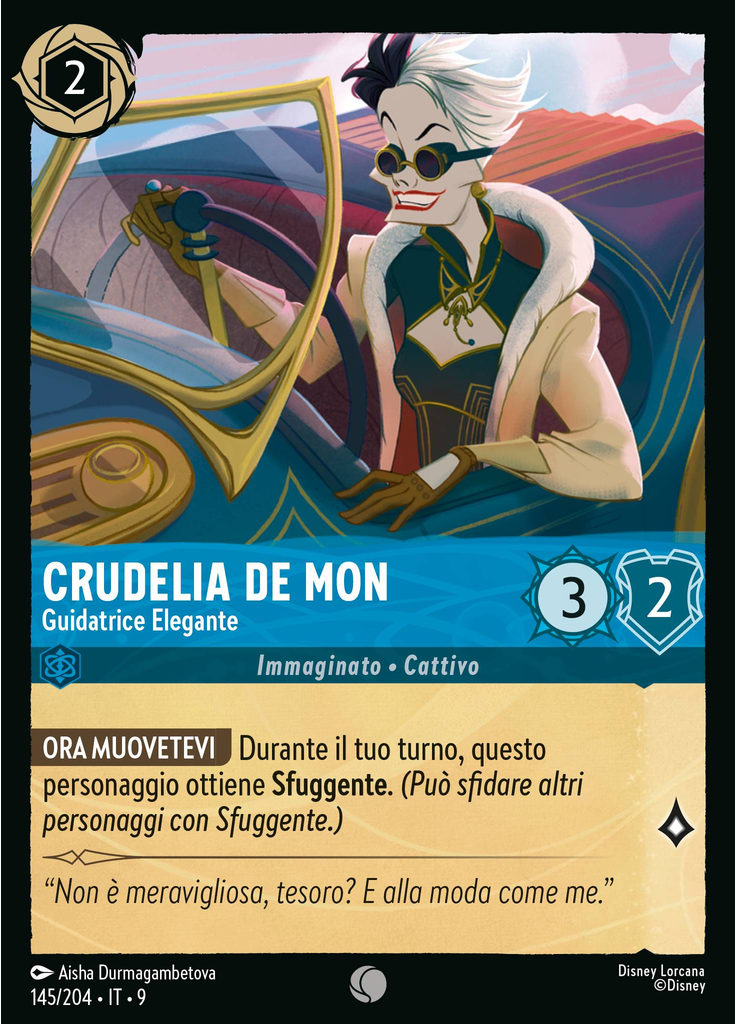 Cruella De Vil - Fashionable Cruiser (Foil)