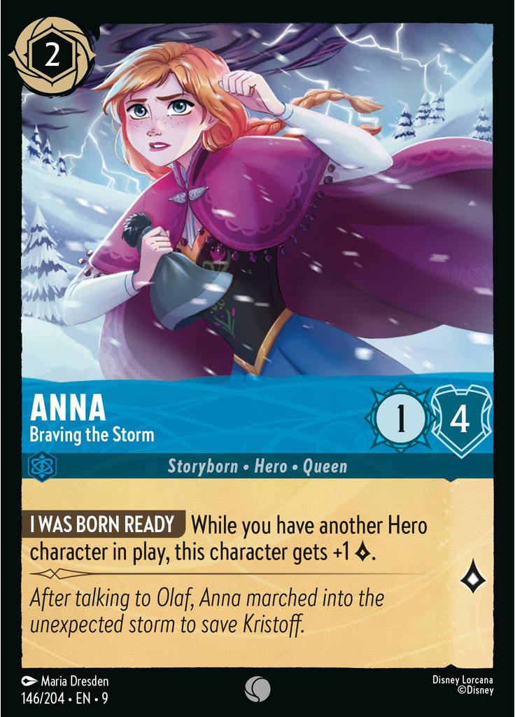 Anna - Braving the Storm (Foil)