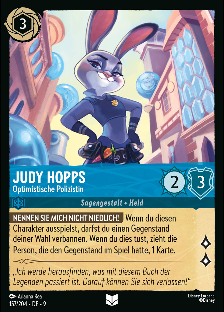 Judy Hopps - Optimistic Officer (Foil)