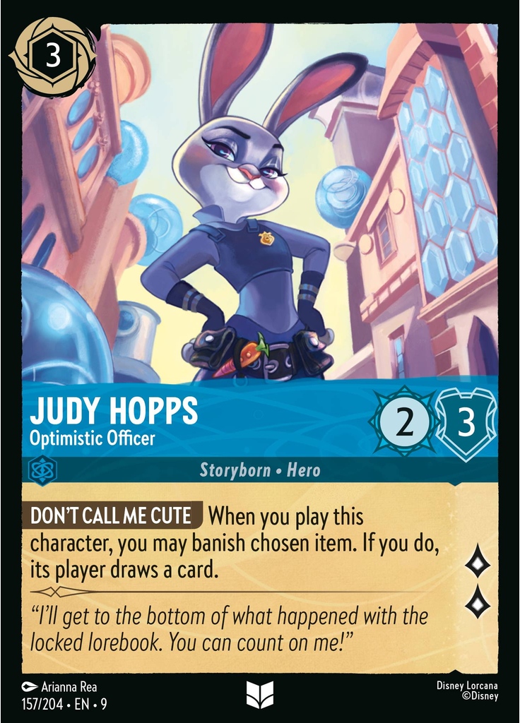 Judy Hopps - Optimistic Officer (Foil)