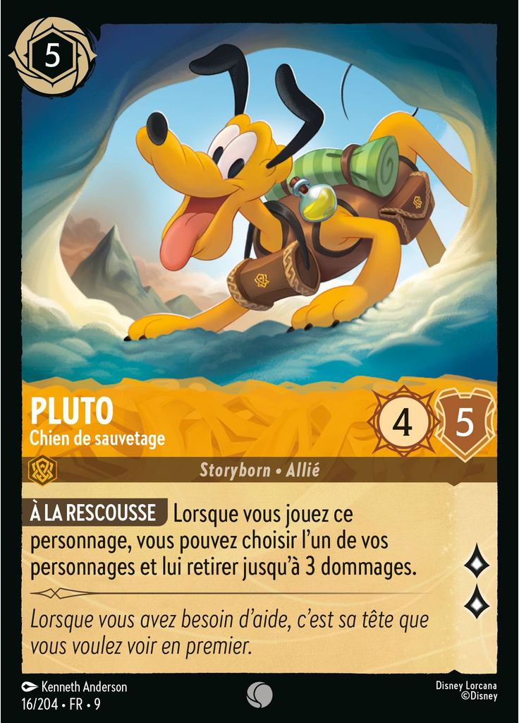Pluto - Rescue Dog (Foil)