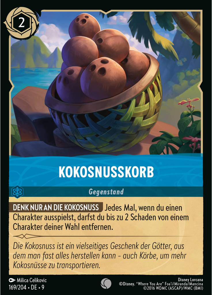 Coconut Basket