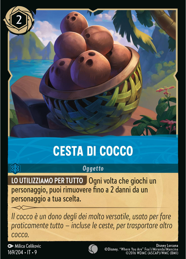 Coconut Basket