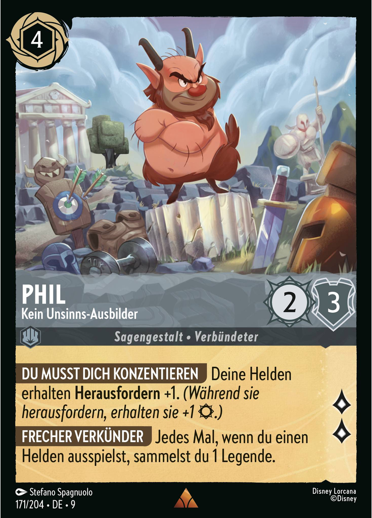 Philoctetes - No-Nonsense Instructor (Foil)