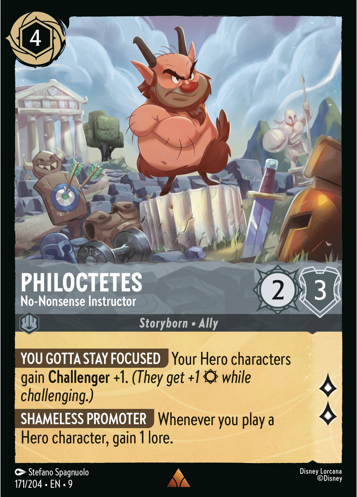 Philoctetes - No-Nonsense Instructor (Foil)