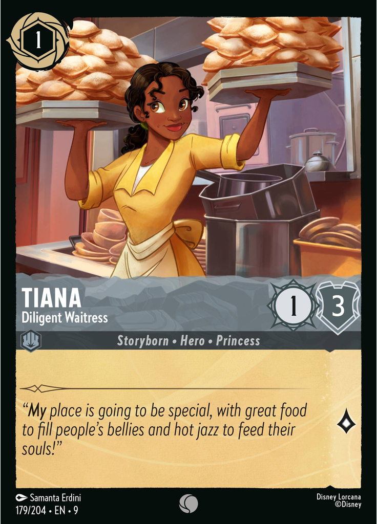 Tiana - Diligent Waitress (Foil)