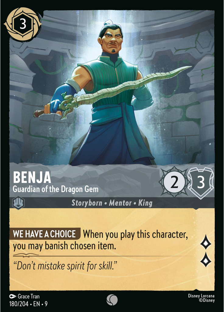 Benja - Guardian of the Dragon Gem (Foil)