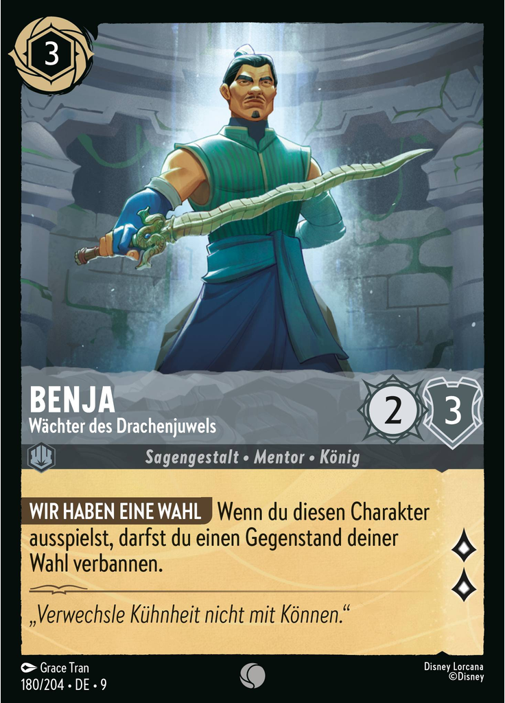 Benja - Guardian of the Dragon Gem