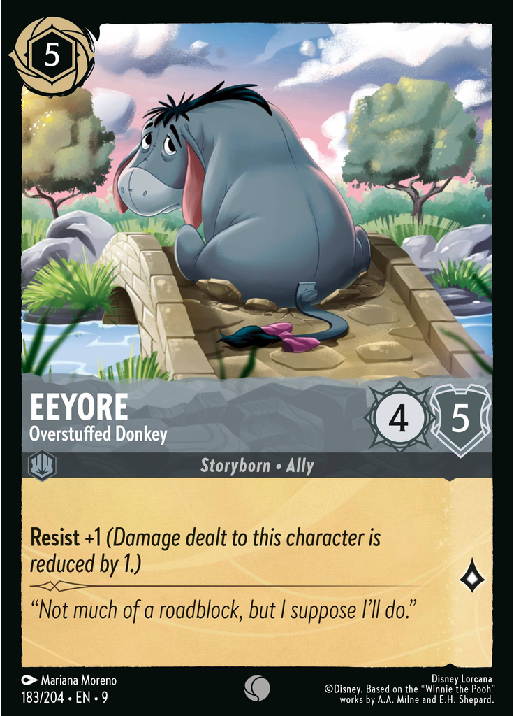 Eeyore - Overstuffed Donkey (Foil)