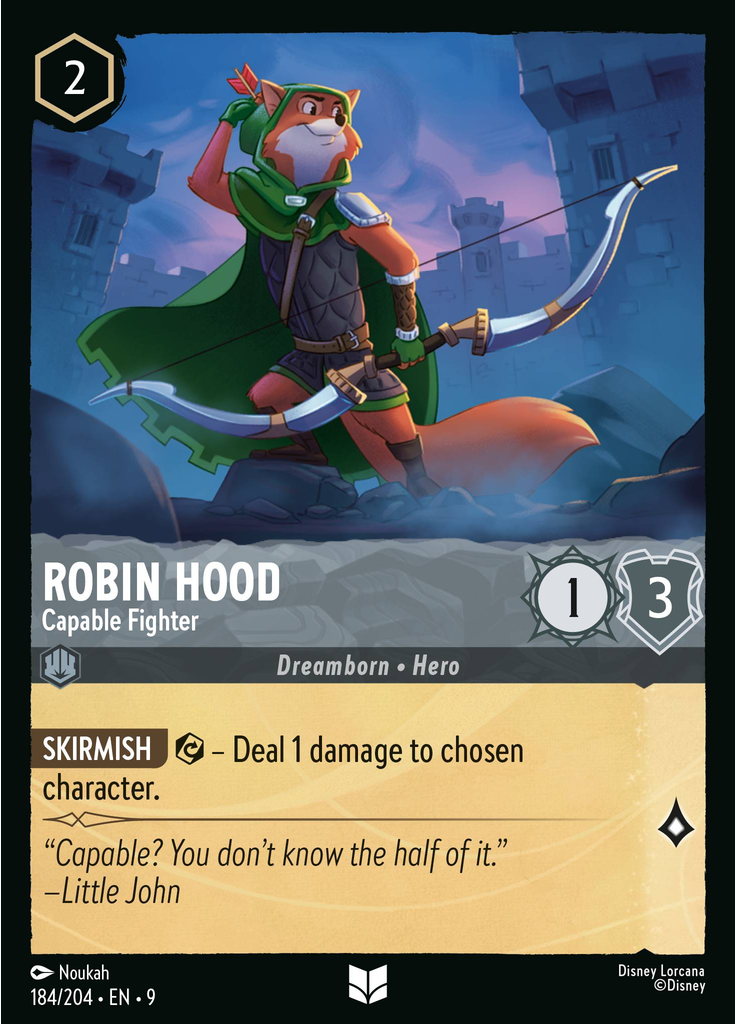 Robin Hood - Capable Fighter (Foil)