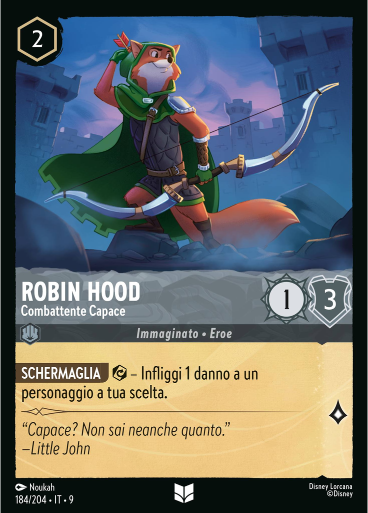 Robin Hood - Capable Fighter (Foil)