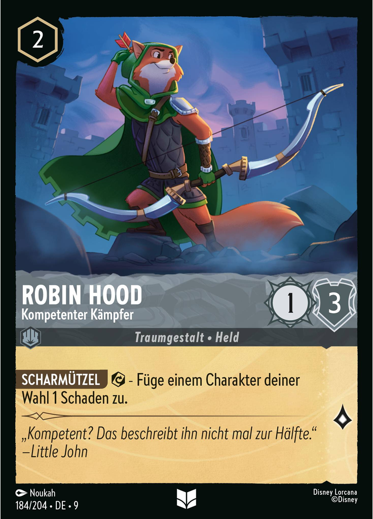 Robin Hood - Capable Fighter