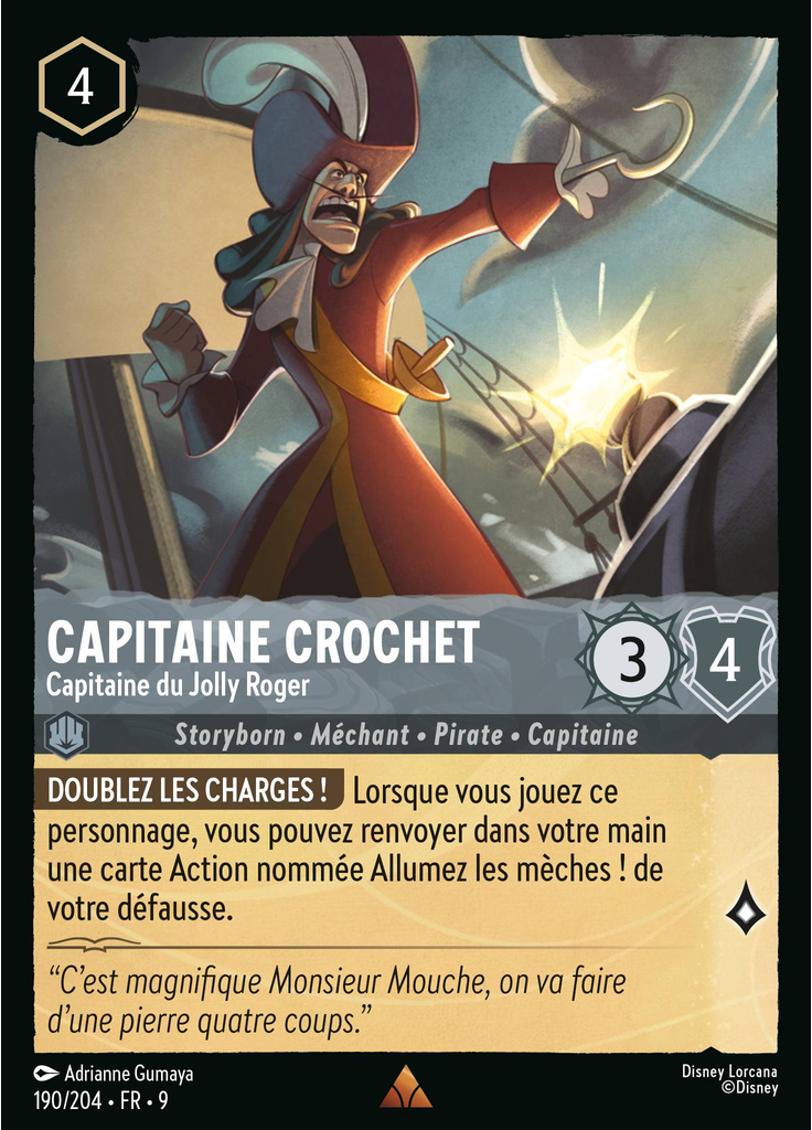Captain Hook - Captain of the Jolly Roger (Foil)
